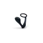B-Vibe Ringer erektsiooni rõngas ja eesnäärme tapp – Must — Foto 3