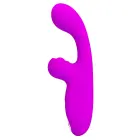 PRETTY LOVE Skylar triušio vibratorius – violetinis — Nuotrauka 3