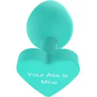 ToyJoy Booty Sweethearts südamekujuline anaaltapp 'Your Ass Is' BK-AP-016 – M – Roheline — Foto 15