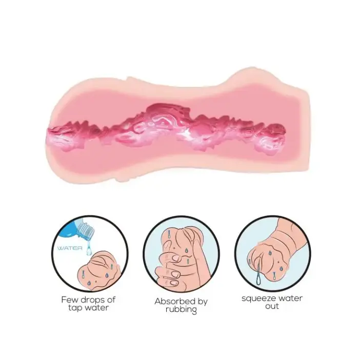 CRAZY BULL- 3D VAGINA, Water lubricant Фото num