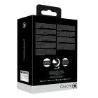 Polsterētas augšstilbu šūpoles ar regulējamām siksnām – melnas Foto 2