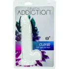 Addiction Crystal Addiction caurspīdīgs dildo – 20 cm (8″) — Foto 5