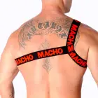 Macho Roman Harness Red L/XL — Photo 3