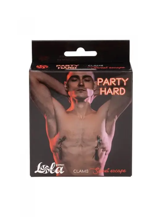 Lola Games Party Hard Sweet Escape Metal Nipple Clamps