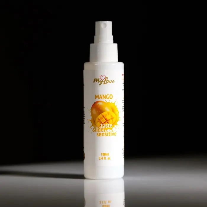 MyLove Taste Slide Sensitive Mango lubrikants ar garšu – 100 ml Foto 4