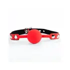 Red Silicone Ball Gag Leopard — Photo 1