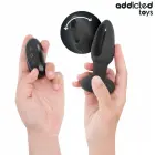Addicted Toys вибрирующая анальная пробка с пультом и колеблющимся силиконовым наконечником – 13 см — Фото 3