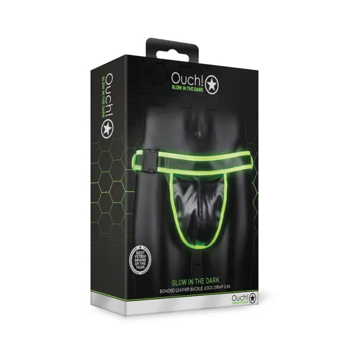 Ouch! Glow in the Dark Jockstrap – S/M
