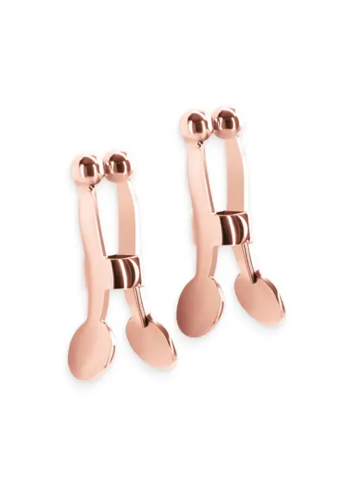 Bound Adjustable Nipple Clamps – Rose Gold