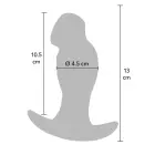 Realistiškas silikoninis analinis kištukas – 13 cm – Kūno spalva Photo