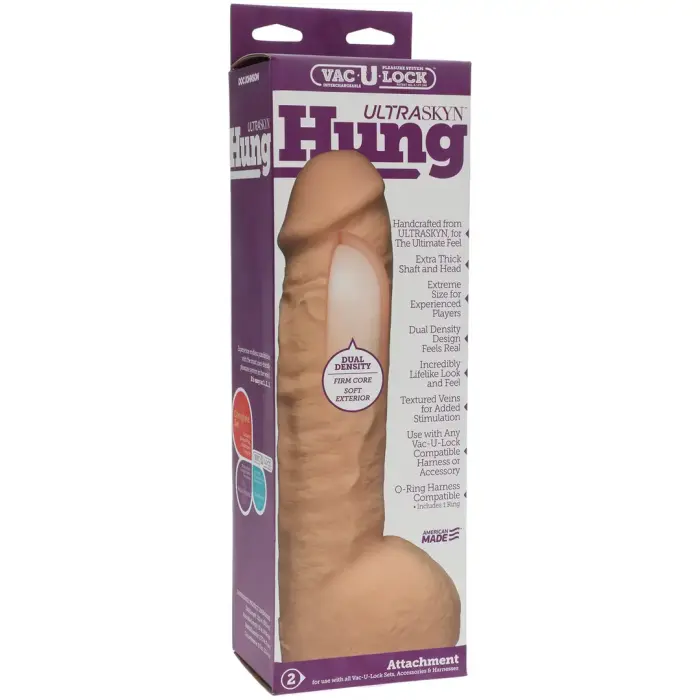 Realistic Hung reālistisks dildo – 30.5 cm (12″) – miesas krāsa
