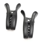 Dark Grip - Vibrating Nipple Clamps – Black — Photo 3