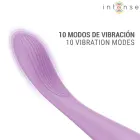 INTENSE LUCCA elastīgs vibrators – 19.3 cm (7.6″) – rozā — Foto 7