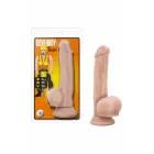 COVERBOY Mr. Jackhammer – анатомический фаллоимитатор из ПВХ на присоске – телесный – 21,6 см — Фото 2
