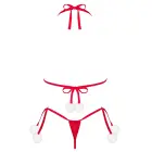 Obsessive Bobble Girl Lingerie Set – Red – S/M — Photo 6