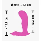 Sweet Smile G-точечный вибратор для трусиков – 11.7 cm – розовый — Фото 10