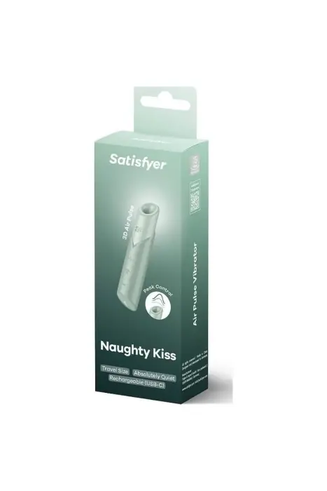 Naughty Kiss воздушно-импульсный стимулятор – розовый