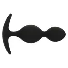 Black&Silver Orson Plug Silicone 2 Waves – 9.5 cm – Black — Photo 4