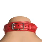 Vixen Vegan Leather Chest Harness – Red — Photo 3