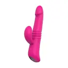 VIBES OF LOVE Heating Thruster Vibrator – 18 cm (7″) – Pink — Photo 2
