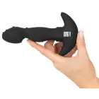 ANOS Moving Rings Anal Plug – 16.3 cm (6.4″) – Black — Photo 9