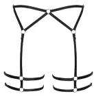 Cottelli Lingerie Adjustable Suspender Belt – Black – S/M — Photo 6