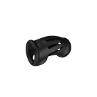 ManCage itin minkšto silikono skaistybės narvelis – 9.6 cm – juodas — Nuotrauka 4