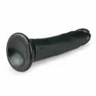 EasyToys Premium – paindlik silikoonist realistlik dildo imikupiga – must – 20,5 cm — Foto 4