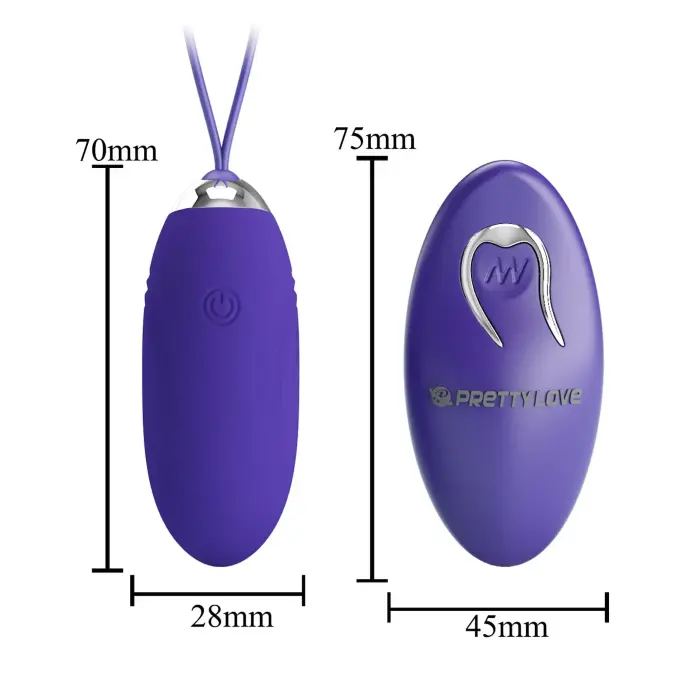 PRETTY LOVE Jenny Egg Vibrator – Remote Control Photo