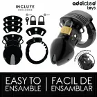 Addicted Toys Locked Secure karskusvöö süsteem 7.5 cm – must — Foto 4