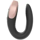 Satisfyer Double Love Dual Vibrator – Black — Photo 2