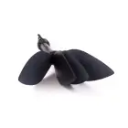 Kiotos 3-Fold Spade Slapper – Black Leather — Photo 2