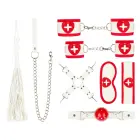 Bedroom Fantasy - 8 Piece Nurse Costume Set – White Photo