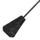 Darkness – double-ended riding crop with feather tickler – black – 56 cm — Photo 3