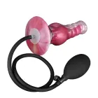 Kiotos Monstar Beast 87 piepūšams dildo – 18 cm (7″) – Rozā Foto 5