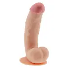 LoveToy The Ultra Soft Dude – realistic dildo – TPE – flesh – 21.6 cm — Photo 2