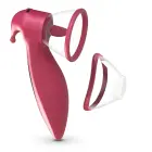 Crushious Saci Стимулятор клитора и сосков с функцией всасывания – 17.7 cm (7″) – Розовый — Фото 1