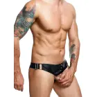 DNGEON Jockstrap with Studs – Black – One size — Photo 8