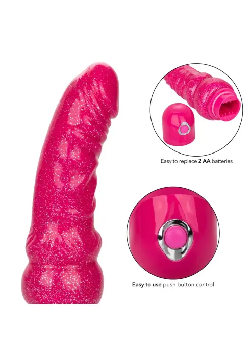 Lady Boner elastīgs vibrators – rozā Foto 6
