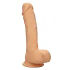 Dual Density Realistic Dildo with Suction Cup – 16 cm (6.25″) – Skin — Photo 1