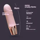 Mellow Waves mini vibrators – 11 cm (4.3″) – rozā — Foto 5