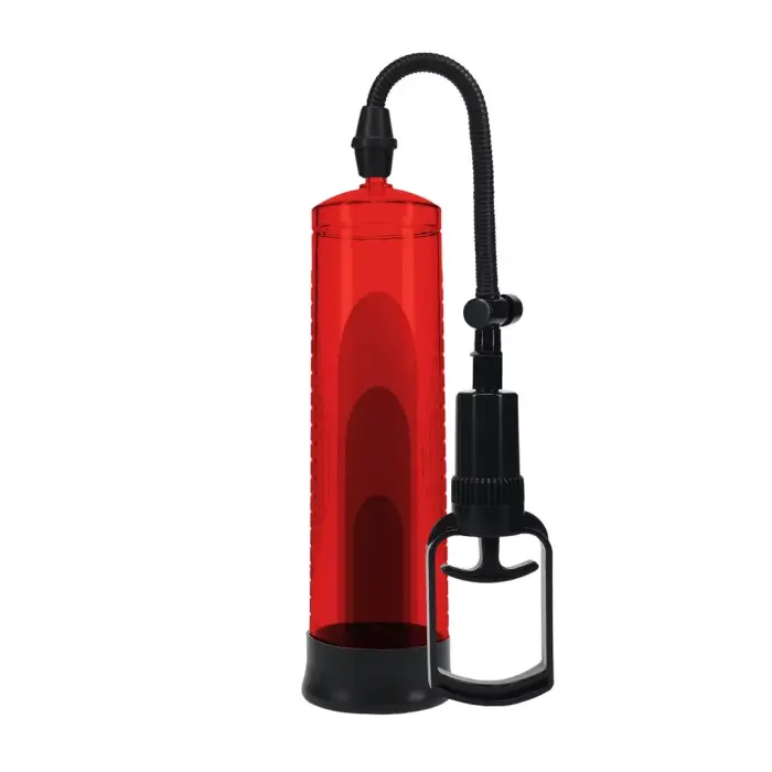 Pumped Basic Pump 2 красный – водонепроницаемый вакуумный тренажер