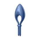 Bullseye Vibrating Cockring – Blue — Photo 5