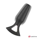 ANBIGUO Alexandru silikona intīmais spraudnis ar WATCHME pulti – 13.6 cm (5.35″) – melns — Foto 2