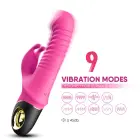 Zing Thrusting & Rotating Vibrator – 19.5 cm (7.7″) – Pink — Photo 3