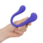 Loveline Dual-ended Bendable Vibrator with Remote Control – Purple — Photo 7