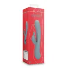 Loveline Weathervane divkāršās darbības truša vibrators – 22 cm – pelēks — Foto 2