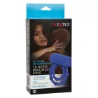10 Bead Maximus Vibrating Cock Ring – Blue — Photo 3