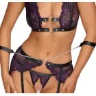 Cottelli BONDAGE Lingerie Set – Purple – L — Photo 8
