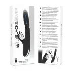 Вибратор Black&Silver Reed Up & Down Vibe – 24 см (9.4″) – черный — Фото 8